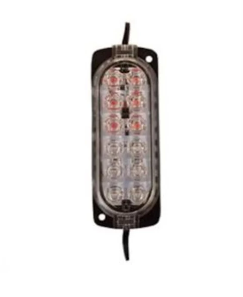 12v 2.4w  KIRMIZI ANİMASYONLU ÇAKAR Led Dış Ortam IP67 ürün görseli 1