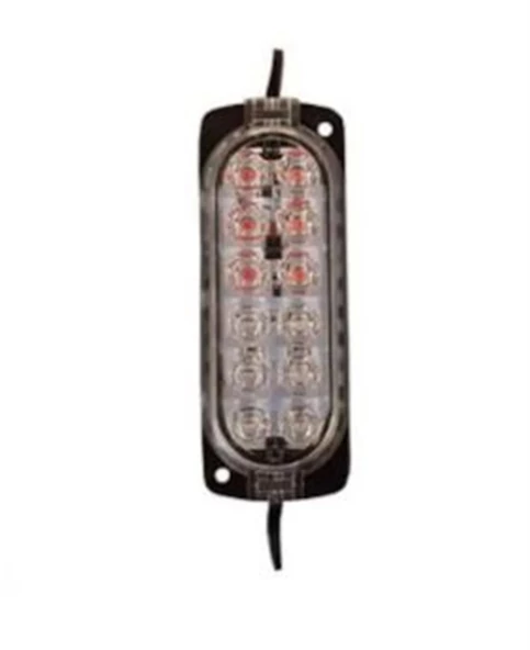 12v 2.4w ANİMASYONLU ÇAKAR KIRMIZI-MAVİ Led Dış Ortam IP67 ürün görseli 1