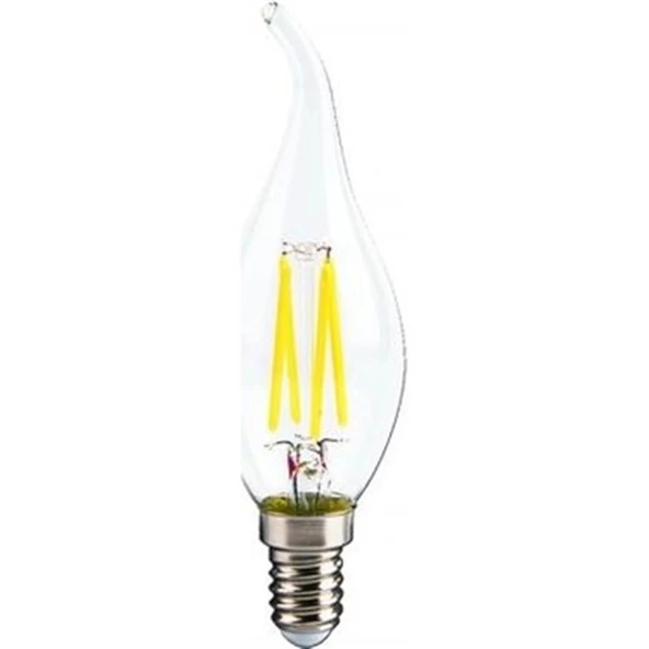 CATA E-14 4W KIVRIK RUSTİK LED AMPUL GÜN IŞIĞI - Resim 3