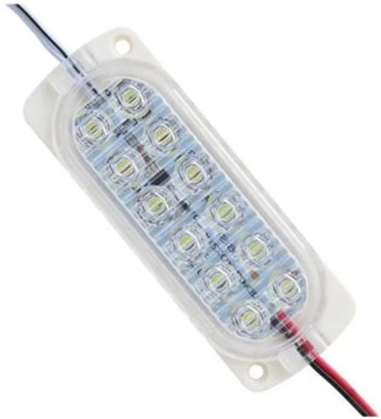 12v 2.4w  MAVİ ANİMASYONLU ÇAKAR Led Dış Ortam IP67 ürün görseli 1
