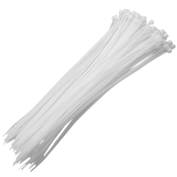 PEMSAN Klips Kablo Bağı 3.6x300 SİYAH (100lü Paket) Kablo Cırdı ürün görseli 1
