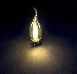 CATA E-14 4W KIVRIK RUSTİK LED AMPUL GÜN IŞIĞI - Resim 2
