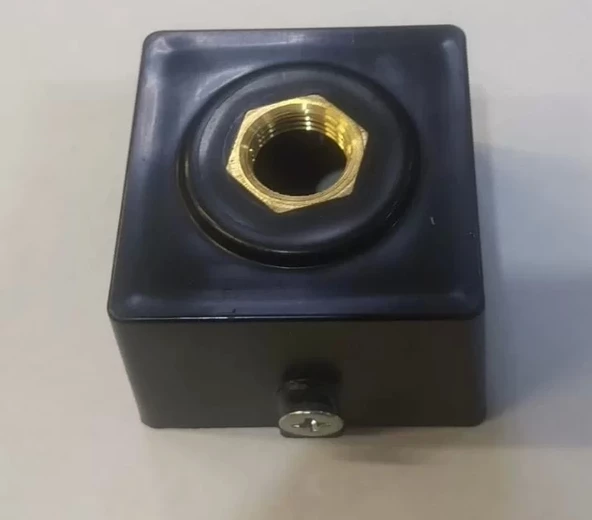 DPA 60lık Kare SİYAH Plastik Kare Kovan İç Çap 6cm (60mm) ürün görseli 1