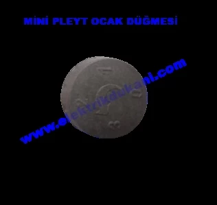 ENDER Ocak Düğmesi Yuvarlak Siyah Mini ürün görseli 1