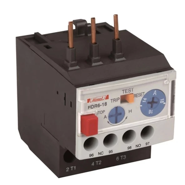 HİMEL TERMİK RÖLE 4,5-6,3A  AC 220V ürün görseli 1