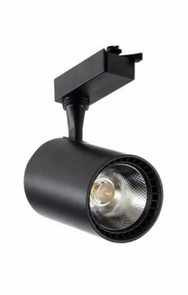 GENEL 30W Led Ray Spot Armatür Siyah 6500K (Plastik Kasa) ürün görseli 1