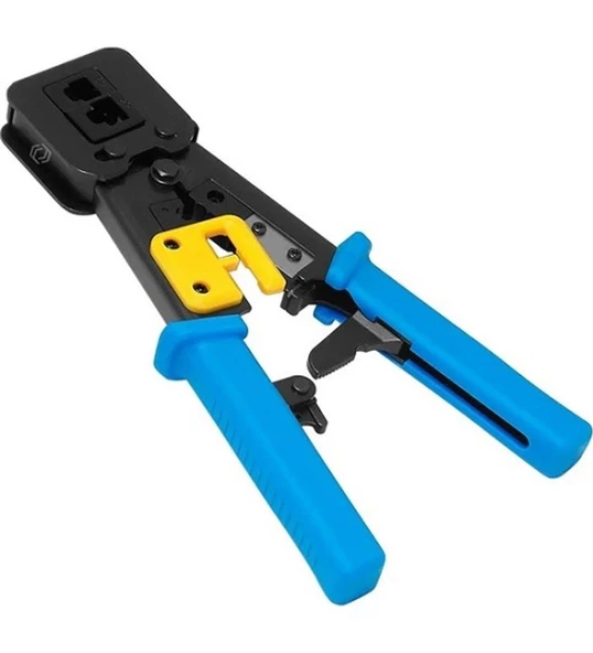 Yeni Nesil Köken Konnektör Jak Pensesi RJ45 RJ11 RJ12 Cat5 Cat6 / 4Pin-6Pin-8Pin İçin Uygundur ürün görseli 1