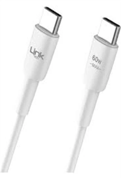 LİNKTECH 25W TYPE-C - TYPE-C - DATA 1M ŞARJ KABLOSU ürün görseli 1