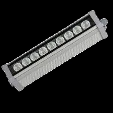 YCL WALLWASHER 9X1W 9W 30CM YEŞİL ürün görseli 1