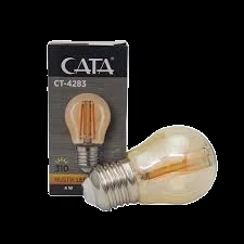 CATA 8W RUSTİK LED AMPUL ARMUT BEYAZ - Resim 3