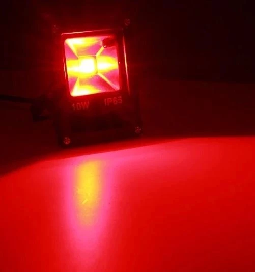 VİTO INDUS LED PROJEKTÖR 100W KIRMIZI (RED) - Resim 2