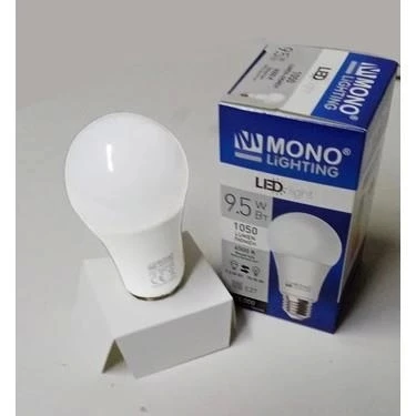 MONO 9,5W LED AMPUL E-27 DUYLU GÜNIŞIĞI 3000K ürün görseli 1