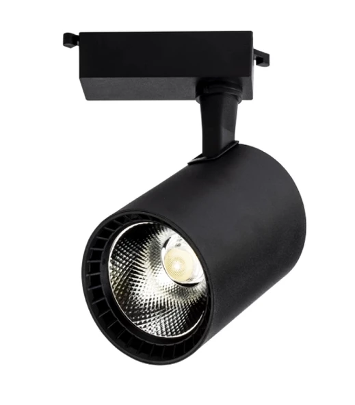 CATA 30w Babil GÜNIŞIĞI Işık SİYAH Kasa Led Ray Spot Armatür 3200K (Plastik Kasa) ürün görseli 1