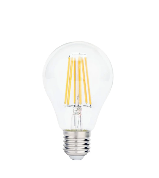 HOROZ Filament Globe-12 BEYAZ 12w Rustik Led Ampul E-27 6400k 12 Watt 220 Volt ürün görseli 1