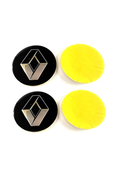 RENAULT Jant Göbek Arması Yapıştırma 4 Adet56mm ürün görseli 1