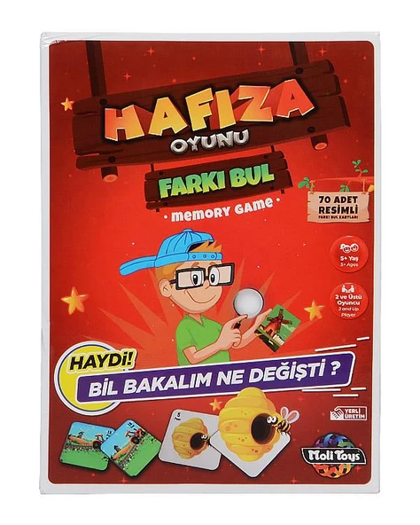 Farkı Bul Hafıza Oyunu Moli Toys ürün görseli 1