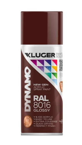 Dynamo Sprey Boya 400ml  Kahve ürün görseli 1