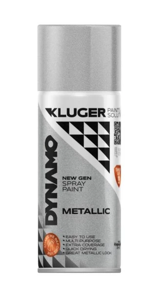 Dynamo Sprey Boya 400ml  MetalikGri ürün görseli 1