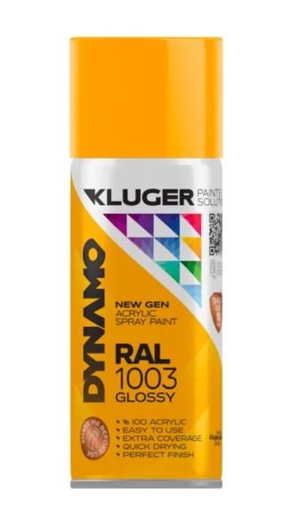 Dynamo Sprey Boya 400ml  TaksiSarı ürün görseli 1