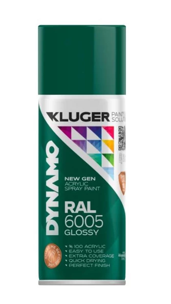 Dynamo Sprey Boya 400ml  YosunYeşil ürün görseli 1