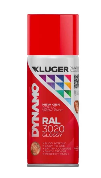 Dynamo Sprey Boya 400ml  BayrakKırmızı ürün görseli 1