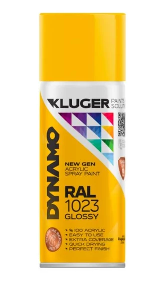 Dynamo Sprey Boya 400ml  KromSarı ürün görseli 1