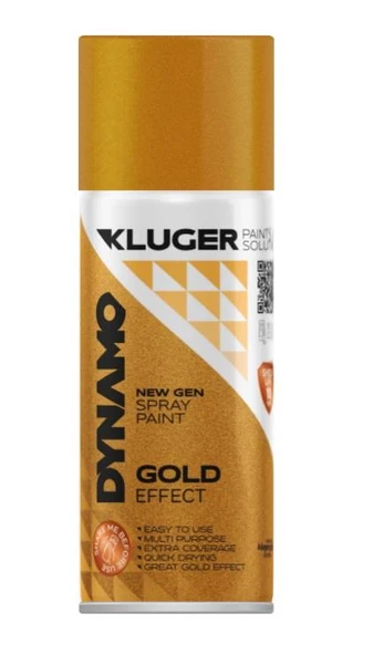 Dynamo Efekt Sprey Boya 400ml  Altın ürün görseli 1