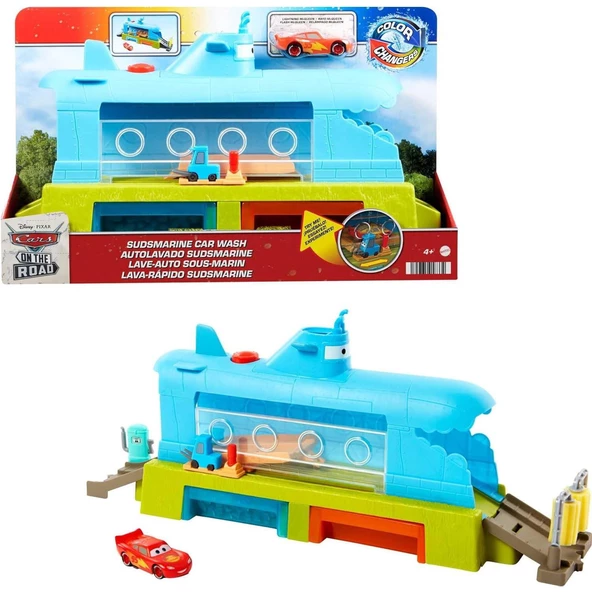 Disney Cars Arabalar Denizaltı Araba Yıkama Oyun Seti ürün görseli 1