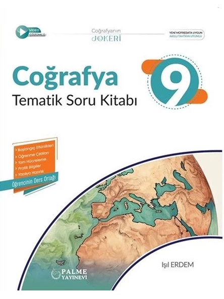 PALME 9.SINIF JOKER COĞRAFYA TEMATİK SORU KİTABI*YENİ* ürün görseli 1