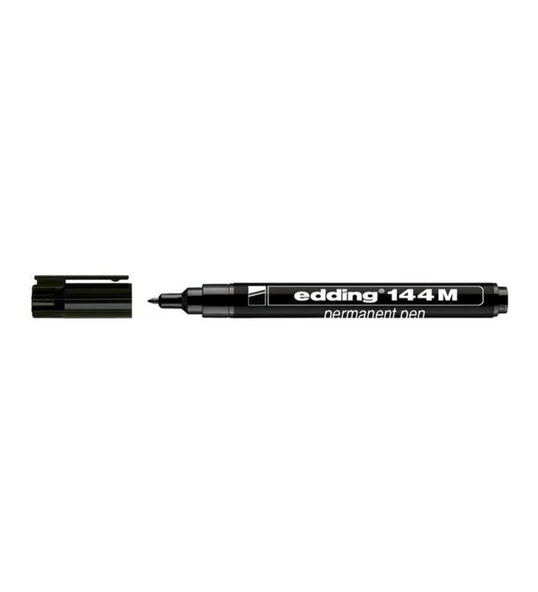 Edding E-144 M Asetat Kalemi   Siyah ürün görseli 1