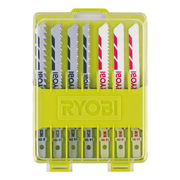 Ryobi Dekupaj Bıçağı Seti 10 Parça ürün görseli 1