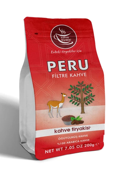 Peru Filtre Kahve (SİNGLE ORİGİN) 200 gr ürün görseli 1