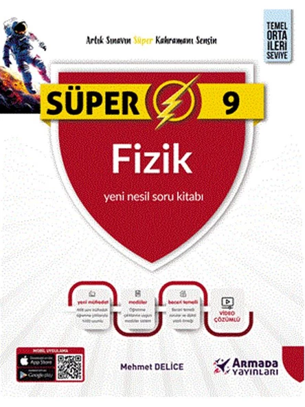 ARMADA 9.SINIF SÜPER FİZİK SORU KİTABI YENİ NESİL ürün görseli 1