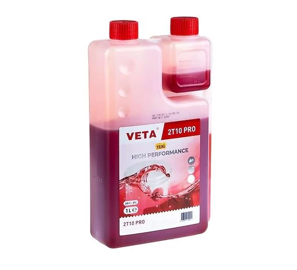 Veta 2T10 Pro 2 Zamanlı Motor Yağı 1lt ürün görseli 1