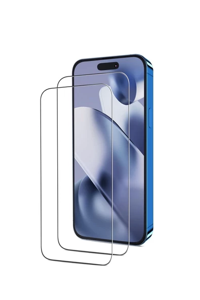iPhone 16 Pro Max İçin Ultra Dayanıklı 9H Temperli Cam Ekran Koruyucu | %100 Dokunmatik Hassasiyet | Parmak İzi ve Darbe Önleyici | Full HD Şeffaflık ürün görseli 1