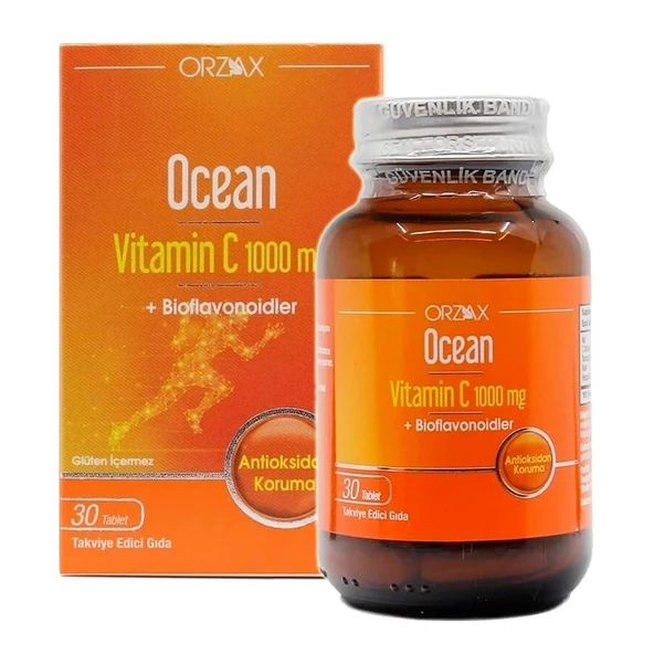 OCEAN VİTAMİN C 1000 MG 30 TABLET ürün görseli 1