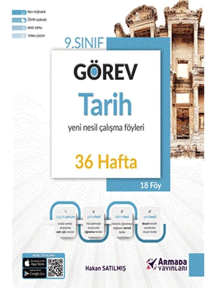 ARMADA 9.SINIF GÖREV TARİH ÇALIŞMA FÖYLERİ (36 HAFTA)*YENİ* ürün görseli 1