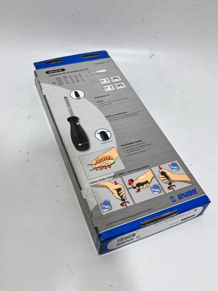 Unior 608CS5CR Ph Yıldız Uçlu Tornavida Seti 5 Parça - Resim 6