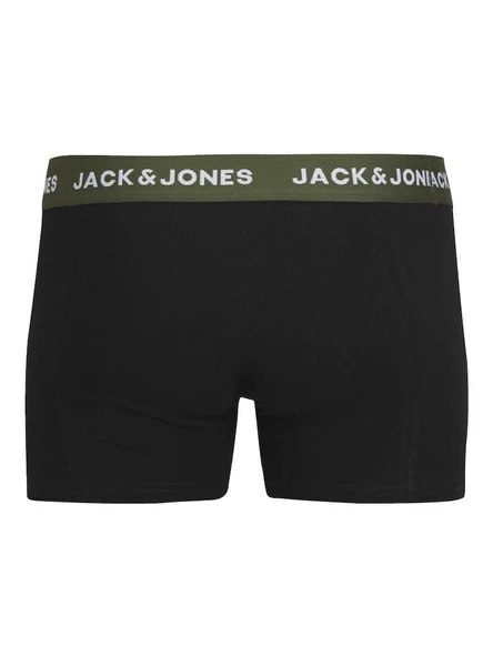 Jack Jones Caron Solıd 3 Lü Paket Erkek Boxer 12259085 - Resim 5