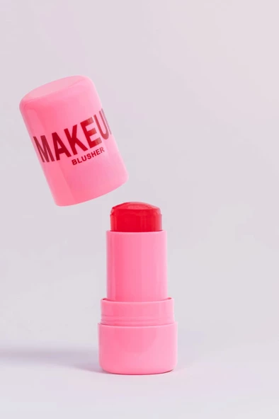 MST COSMETİC Doğal Görünüm Dudak ve Yanak Renklendirici Allık Kırmızı (Red) ürün görseli 1