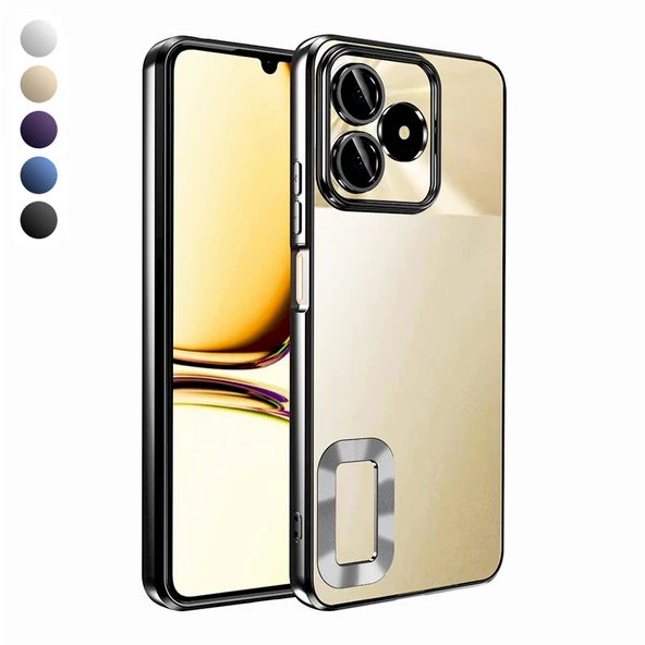 Realme Note 50 / C53 Kılıf Hole Lazer Silikon Kapak ürün görseli 1