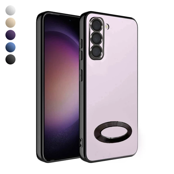 Samsung Galaxy S21 Plus Kılıf Hole Lazer Silikon Kapak ürün görseli 1