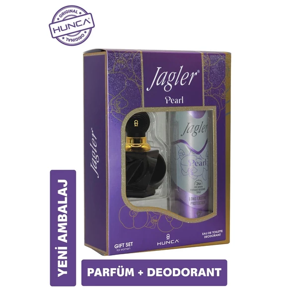 Jagler Pearl GIFT SET for women 60 ml. EDT.+ 150 ml. DEO ürün görseli 1