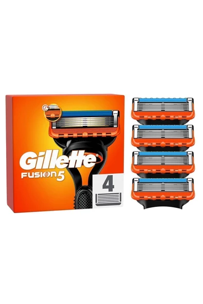 Gillette Fusion 4 Adet Yedek Tıraş Bıçağı ürün görseli 1
