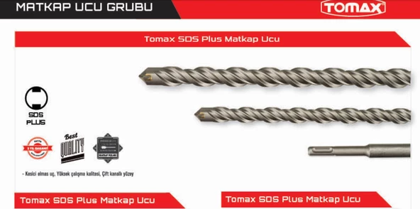 Sds Matkap Ucu Tomax Dulma Delme Uç - Resim 2