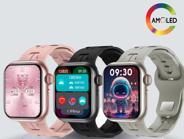 HK9 MİNİ 41MM AMOLED EKRAN 2024 SERİ ÇİFT KORDON ürün görseli 1
