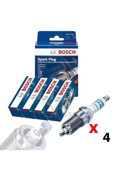 Bosch Opel Astra J 1.4 /OPEL ASTRA J 1.4 Turbo Buji Takımı  İRİDYUM 4 ADET takım 2010-2015 ürün görseli 1