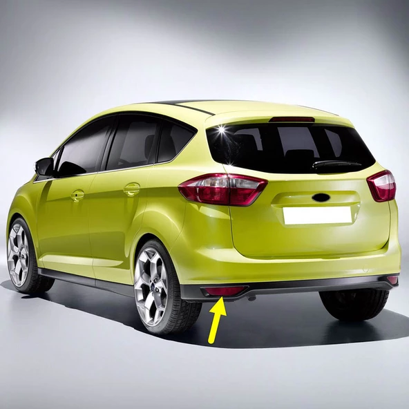 Ford C-Max Cmax 2011-2014 Arka Tampon Sol Reflektörü Sis Farı ürün görseli 1
