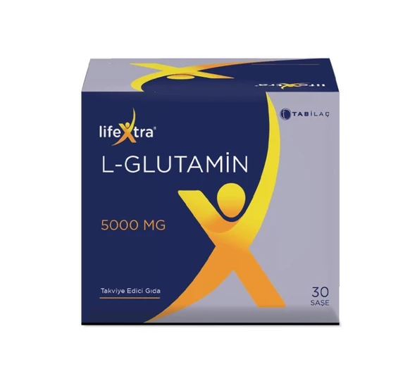 Lifextra L-Glutamin 30 Saşe ürün görseli 1