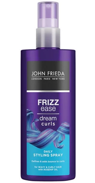 John Frieda Frizz Ease Dream Curls Styling Spray 200 ml | Günlük Şekillendirici Sprey ürün görseli 1
